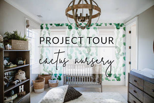  Project Tour // Cactus Baby Nursery