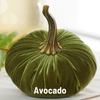 Pumpkin Large Velvet, Fall Mantel Decor, Halloween Table: Harvest