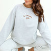 Le Croissant Sweatshirt: Red / X-large