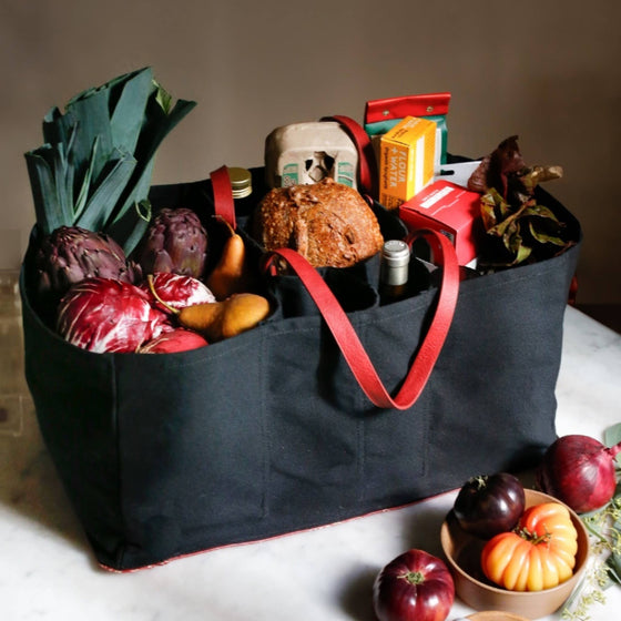 Canvas Grocery Tote Bag
