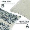 Bohemian Block Linen Blend Cushion Cover - Vrindavan: Linen Blend / One Side / 22X22