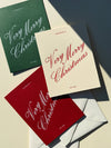Merry Christmas No. 61: Creme / Single Card