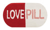 Love Pill Shaped Hook Pillow