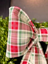 The Merry Manor Tartan Bow
