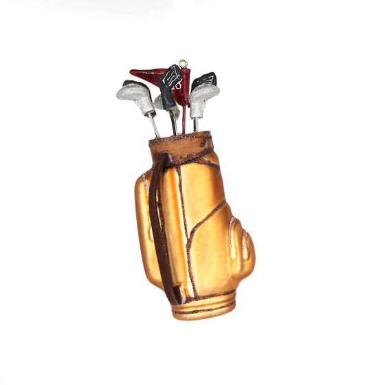 Golf Clubs Handmade Glass Christmas Tree Ornament 108 Styles