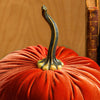 Pumpkin Extra Large Velvet, Fall Accent, Thoughtful Gift: Bronze