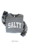 SALTY sweatshirt: TAN / XL