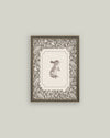 Brown Bunny Framed Antique Art