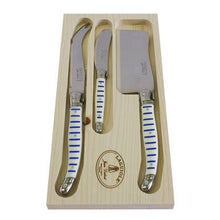  Jean Dubost Mariniere 3 Piece Cheese Set