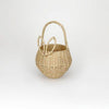 Plastic Rattan Easter-Themed Basket