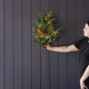 Magnolia Norfolk Cypress Mixed Real Touch Stems: Large Stem - 42"
