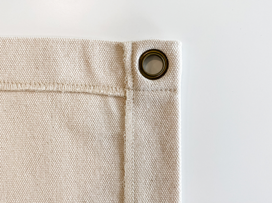 Long Live Childhood Canvas Banner: Natural