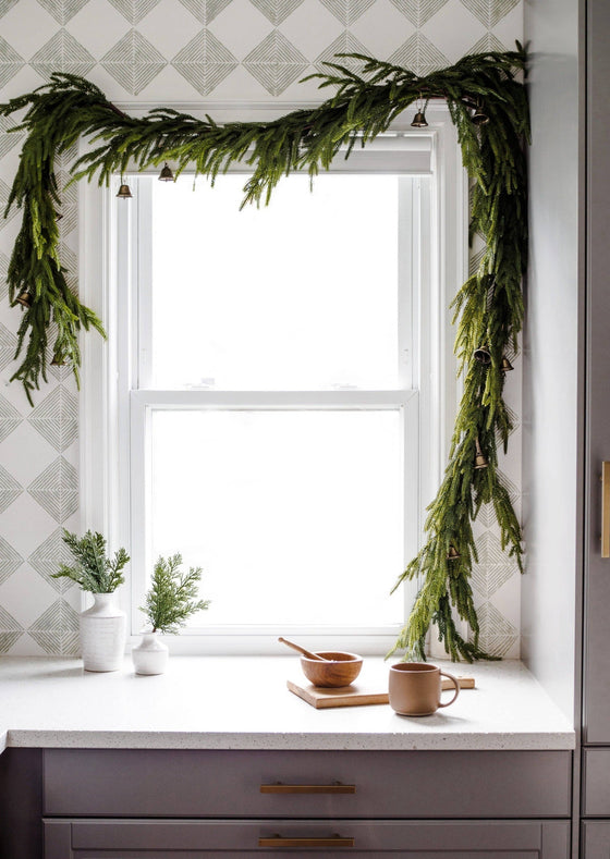 Real Touch Norfolk Pine Garland