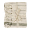 Pinstripe Hammam Hand Towels S/2, Stone