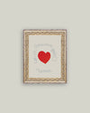 J'Amour Framed Antique Art