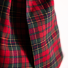 Plaid Red Fabric Bows: Medium