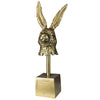 Brass Hare Head
