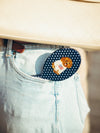 Hand-painted Americana Puppy Brush | Eco-Friendly: Handbag Hero