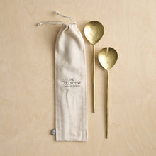  Forge Brass Salad Servers - Set of 2