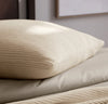 Ribbed Knit Sham, 26" x 26": Mist