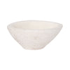 White Artisanal Terracotta Bowl