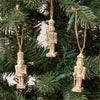 Ornaments - Champagne Nutcrackers (Pk/03 Ast)