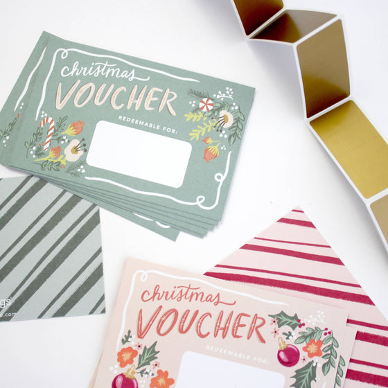 Christmas Scratch-off Vouchers