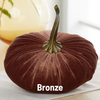 Pumpkin Extra Large Velvet, Fall Accent, Thoughtful Gift: Harvest