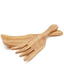  Berard Olive Wood Spaghetti Servers