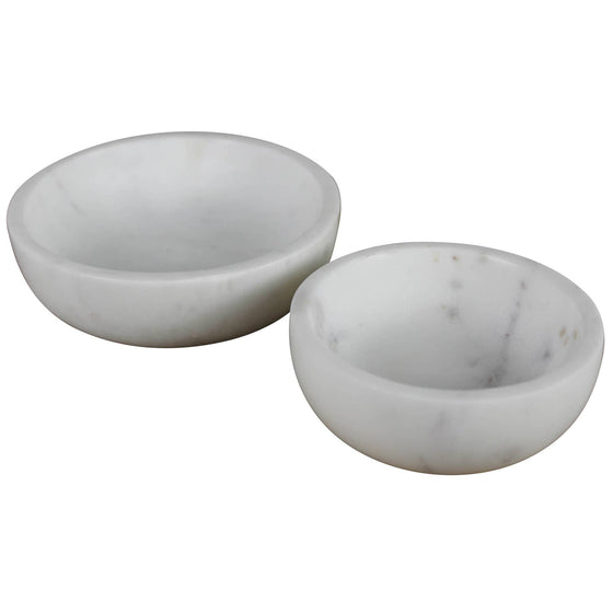 Marble Bowls, Set of 2