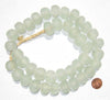 18mm Clear Recycled Glass Beads