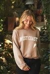 West Coast Sweatshirt: Athletic Heather / M