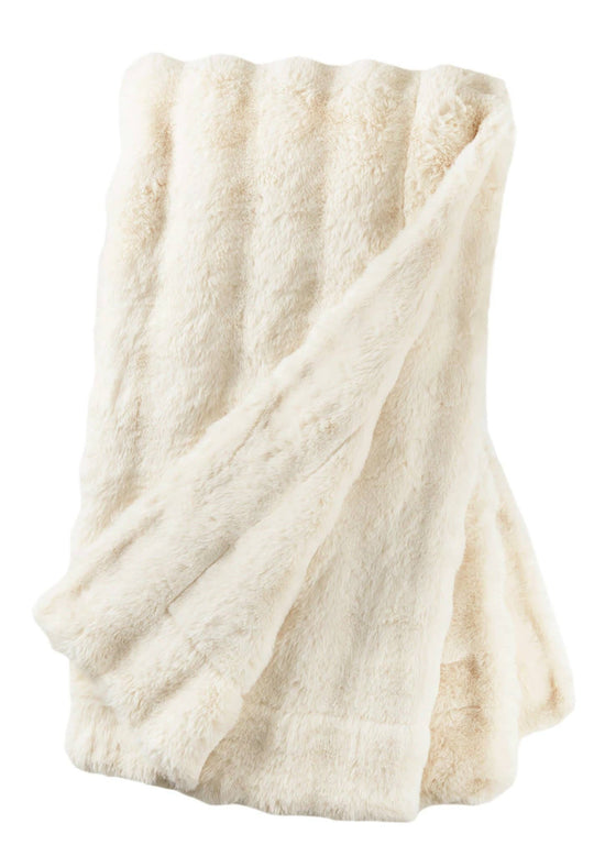 Faux Throw: Ivory