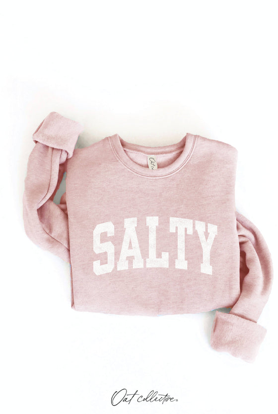 SALTY sweatshirt: TAN / XL