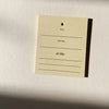 Gift Tag Set No. 02 - Set of 10: Scarlet / Set of 10
