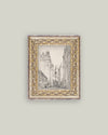 New York Sketch Framed Antique Art