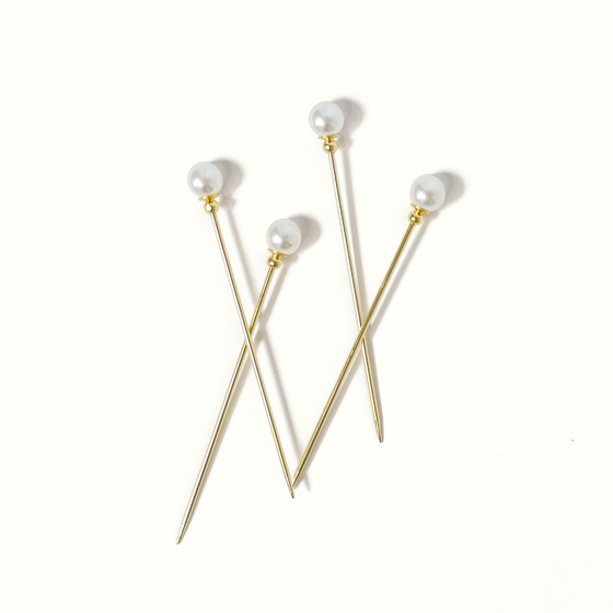 Pearl Cocktail Picks: Set of 4