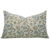 Unique Block Print Linen Blend Pillow Cover - Mandakini: Linen Blend / One Side / 14X20