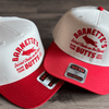 American Honey Vintage Trucker Hat, Fourth of July Hat : Red / Khaki