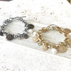 Gold Charm Coin Bracelet