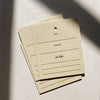 Gift Tag Set No. 02 - Set of 10: Scarlet / Set of 10