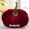 Pumpkin Extra Large Velvet, Fall Accent, Thoughtful Gift: Harvest