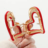 Juliette Valentine | Small Heart Metal Claw Clip: Assorted
