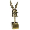 Brass Hare Head
