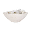 White Artisanal Terracotta Bowl