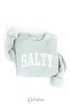 SALTY sweatshirt: TAN / XL