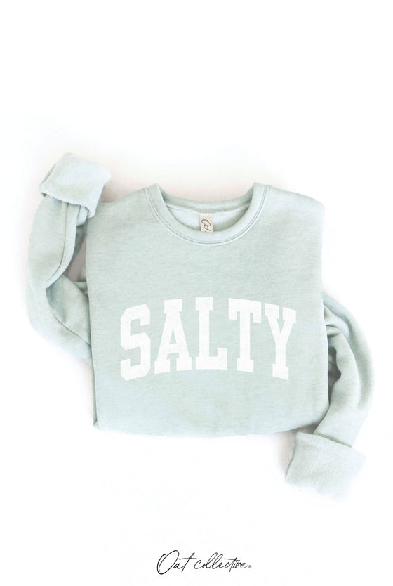 SALTY sweatshirt: TAN / XL