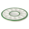 Le Jardin Embossed Rattan Egg Plate