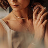 Poppy Choker: Gold Filled / 13"-14"