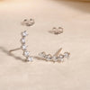 Gold Lucy Climber Studs